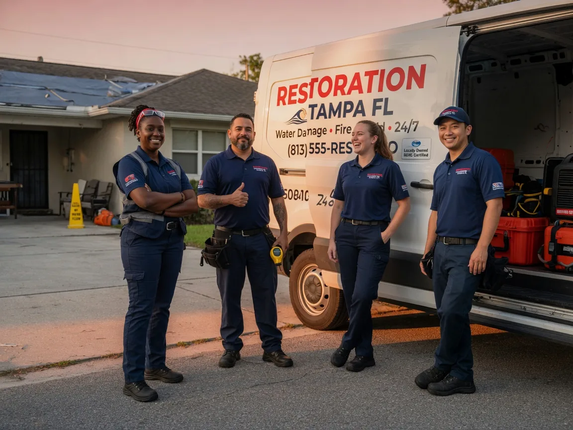 Water Damage Restoration company in Stanley, WI